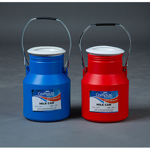 3.5 Ltr Milk Can - Color: Orange