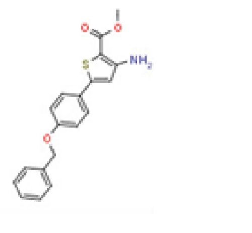 3-Amino-5-(4-benzyloxyphenyl)thiophene-2-carboxylic acid methyl ester