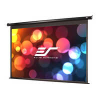 Elite Spectrum Series - 120 Inch Motorized Projection Screen | Portable, 16:9 Contrast Ratio