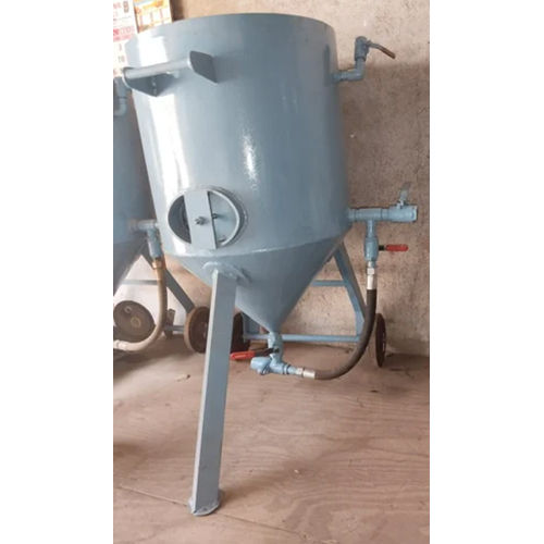 Sand Blasting Hopper - Color: Blue