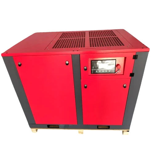 50 Hp Screw Air Compressor - Color: Red