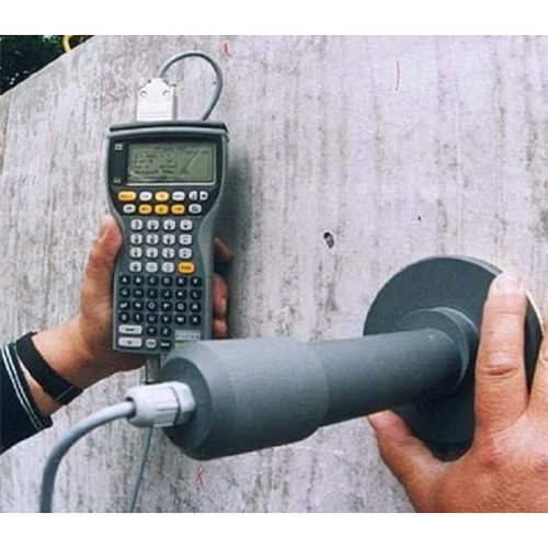 Digital Ultrasonic Concrete Tester - Color: Black