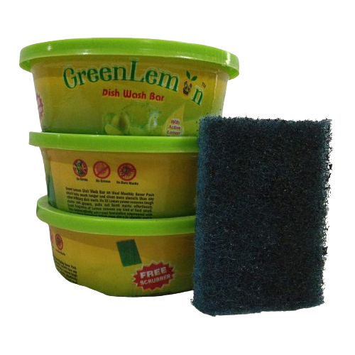 200gm Dishwash Tub With Scrub Pad