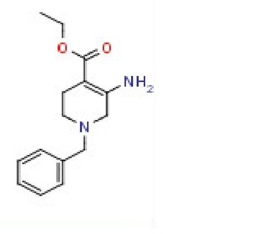 5-Amino-1-benzyl-1,2,3,6-tetrahydro-pyridine-4-carboxylic acid ethyl ester