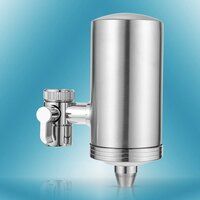 304 Stainless Steel Faucet Mount Water Filter