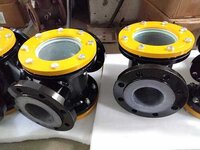 Ptfe Lined Double Window Flow Indicator