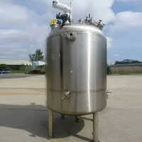 Stainless Steel Agitated Vessel Reactor - Capacity: 10 Kiloliter/day
