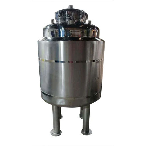 Jacketed Stainless Steel Vertical Pressure Receiver