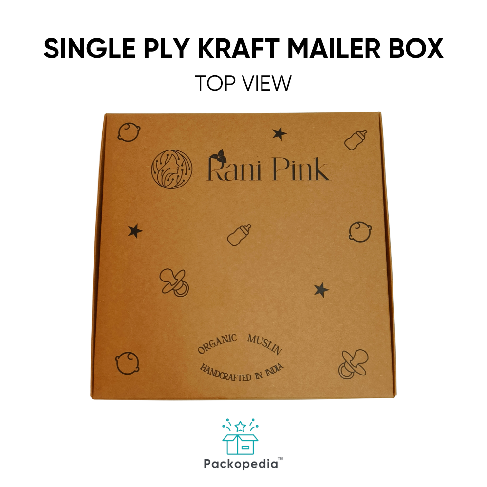 Single Ply Kraft Mailer Box