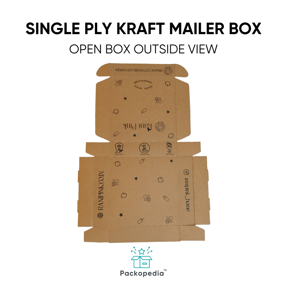 Single Ply Kraft Mailer Box