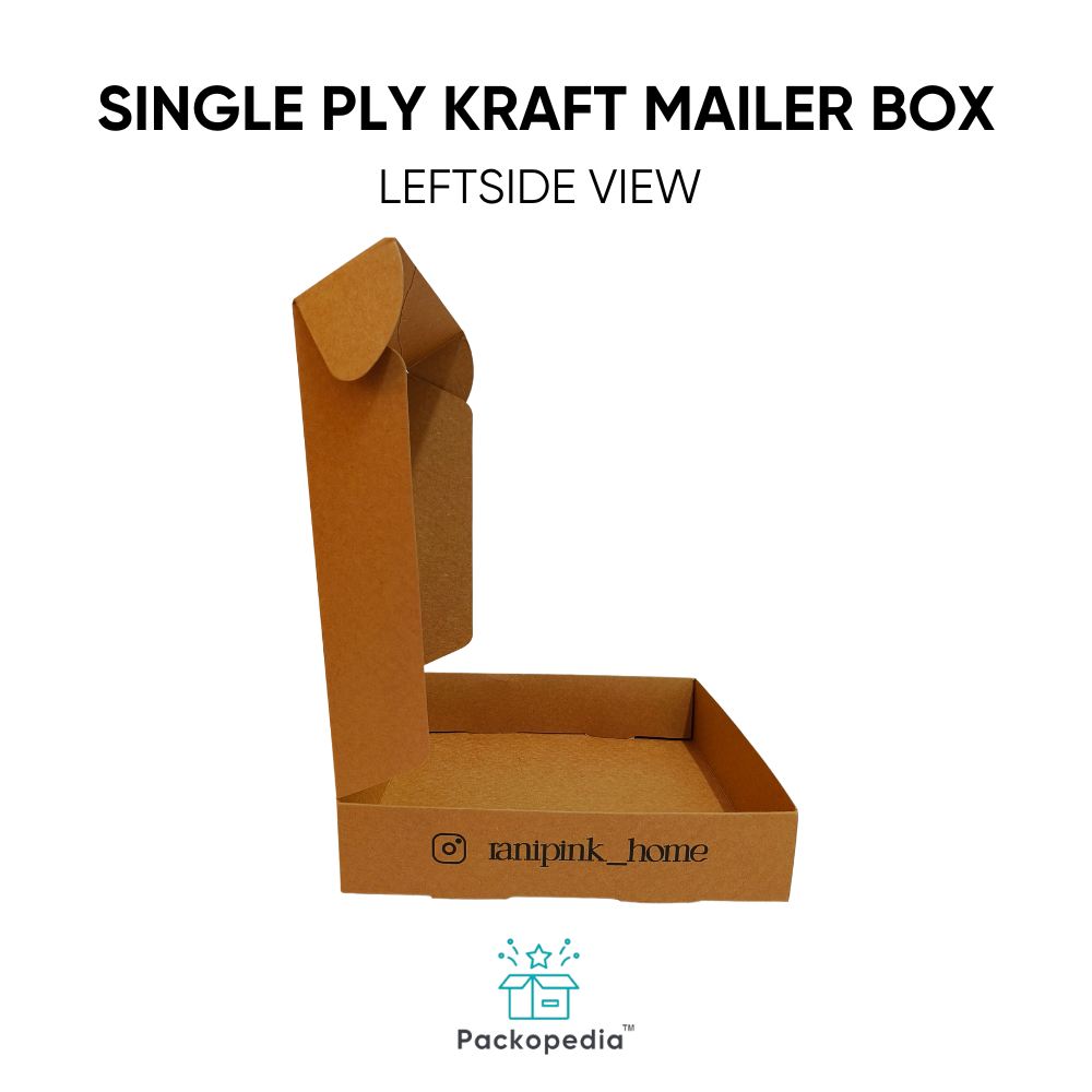 Single Ply Kraft Mailer Box