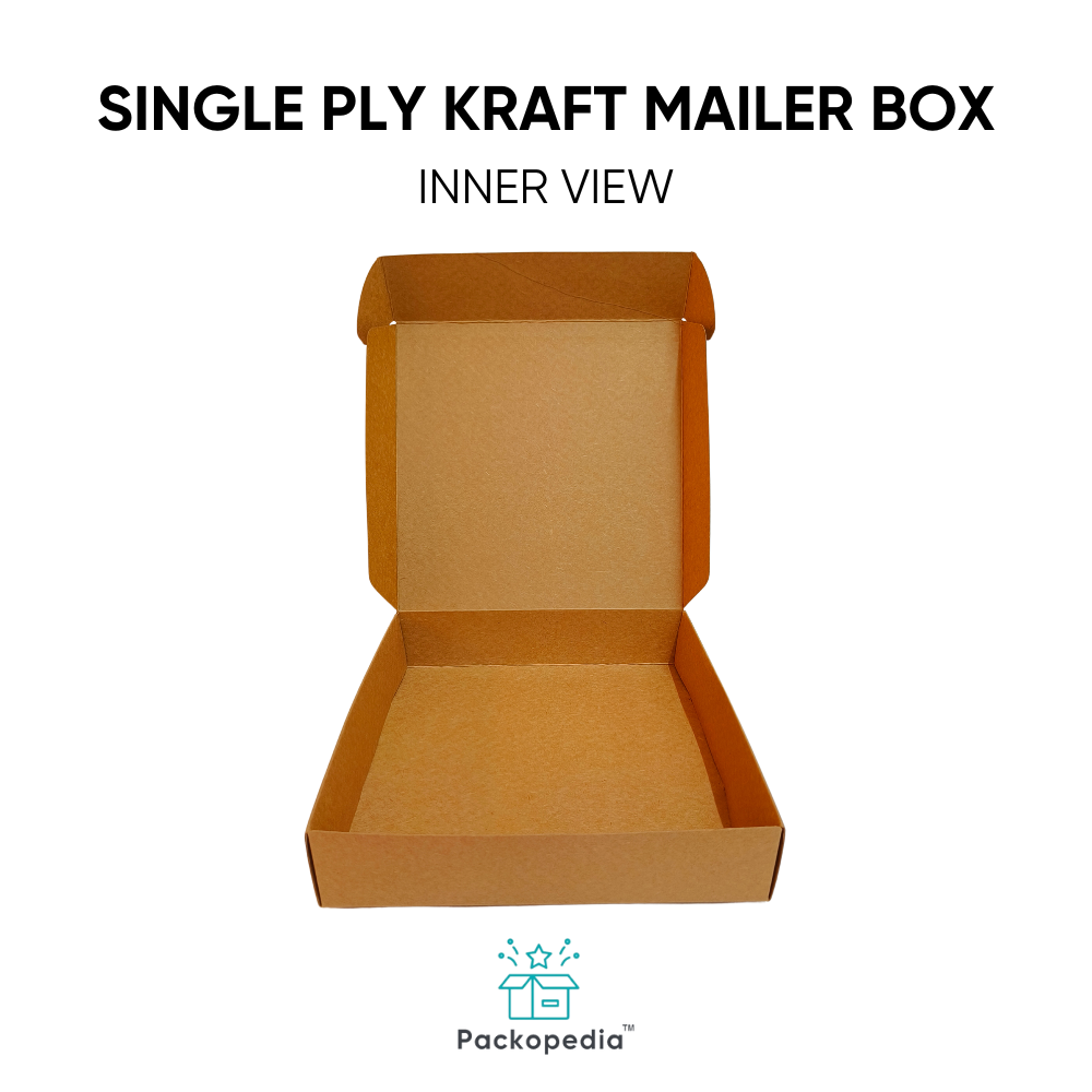 Single Ply Kraft Mailer Box