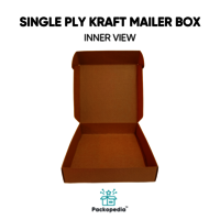 Single Ply Kraft Mailer Box