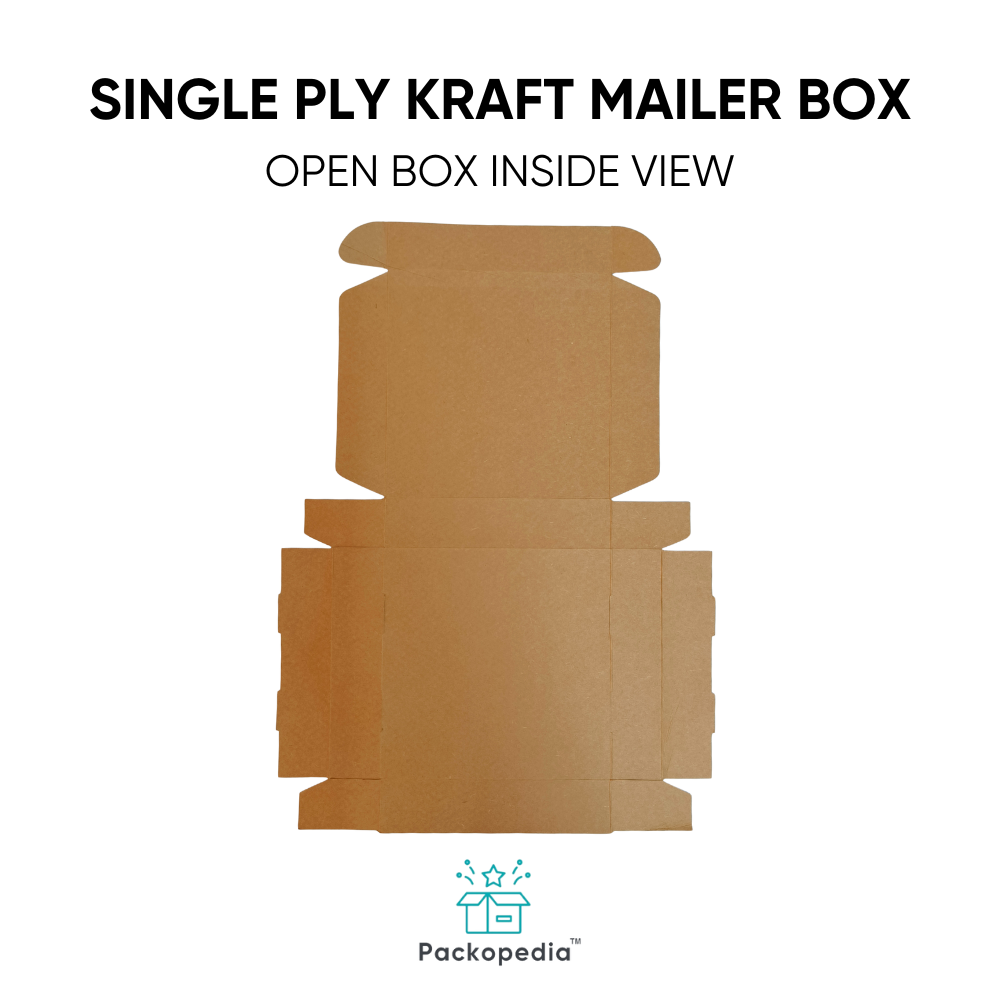 Single Ply Kraft Mailer Box
