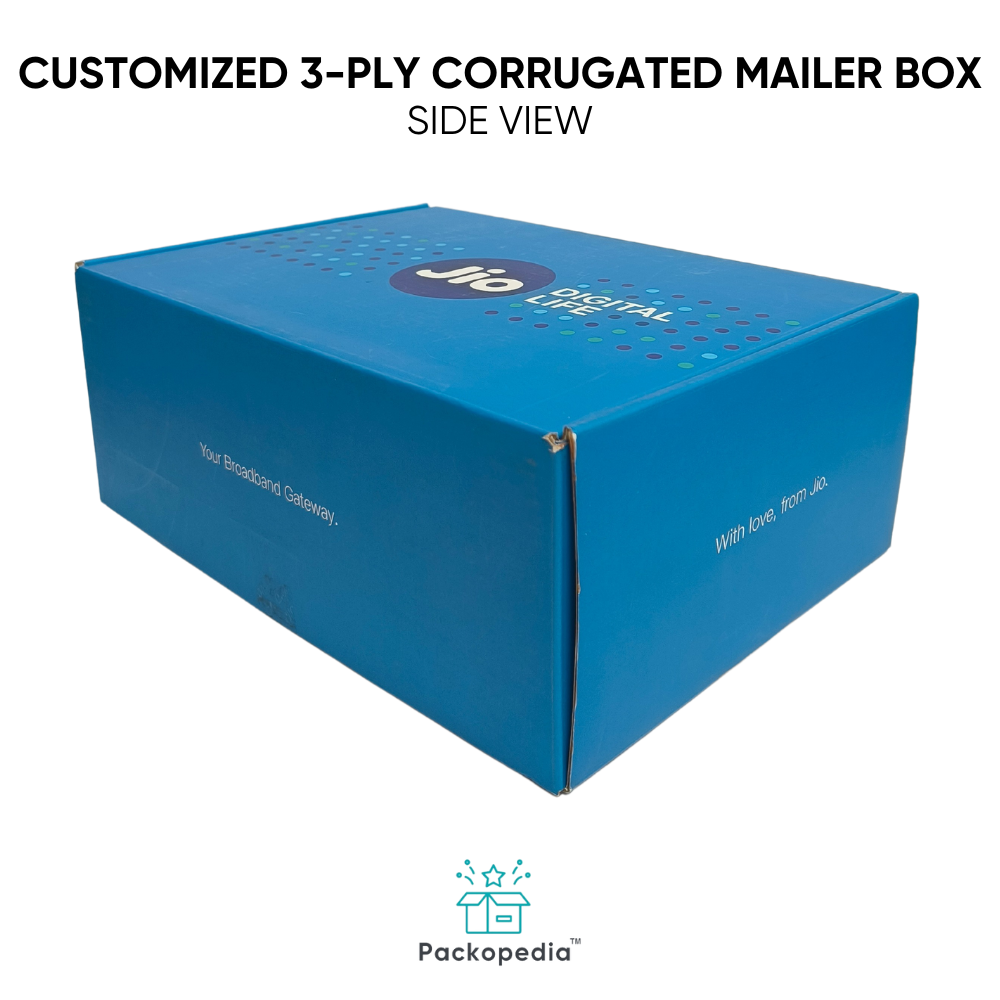 Customized 3-ply Corrugated Printed Mailer Box