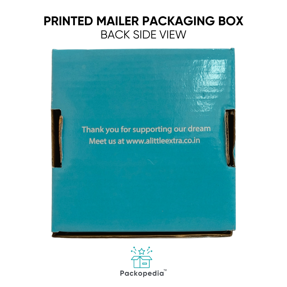 Printed Mailer Box, With Multi-Color Printing, 100% Sustainable And Eco-Friendly