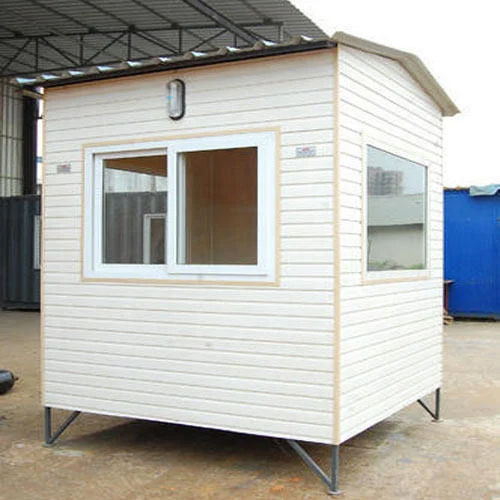 Mini Portable Security Cabin - Material: Steel