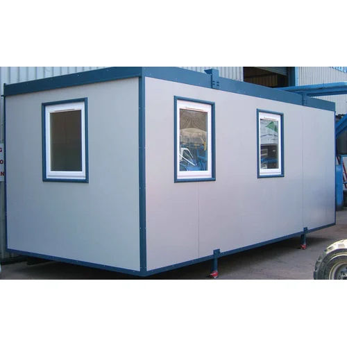 Prefabricated Portable Security Cabins - Material: Steel at Best Price ...