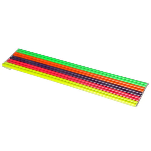 Swan Florescent Long Polymer Pencil - Color: Multicolor