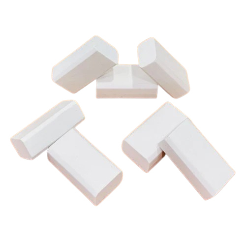 Plasto White Eraser With Printing And Wraping