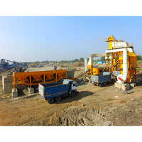 Asphalt Batch Mix Plant - Application: For Road Construction