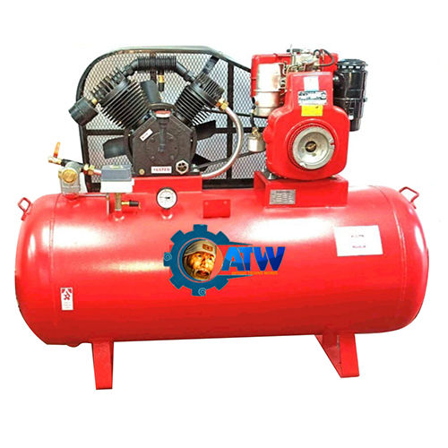 Industrial Air Compressor - Material: Mild Steel