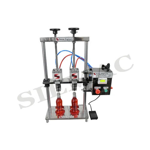 2 Head Crown Capping Machine