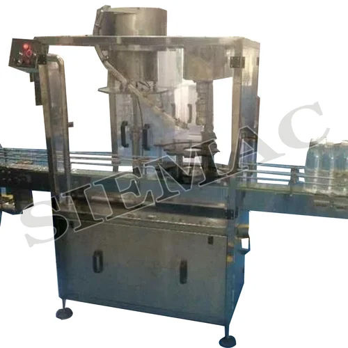 Automatic Single Head Screw Capping Machine