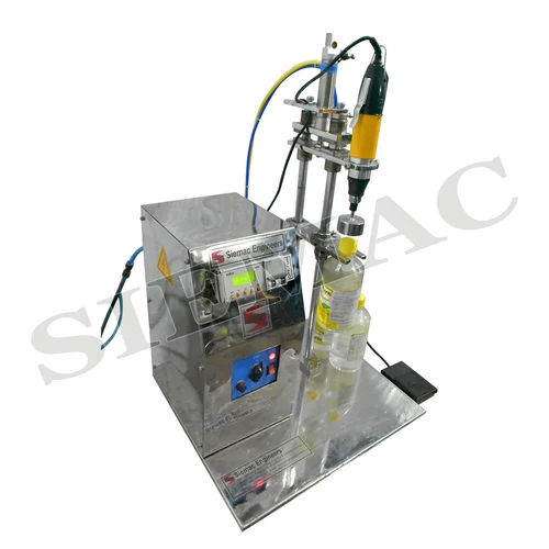 Semi Automatic Screw Capping Machine