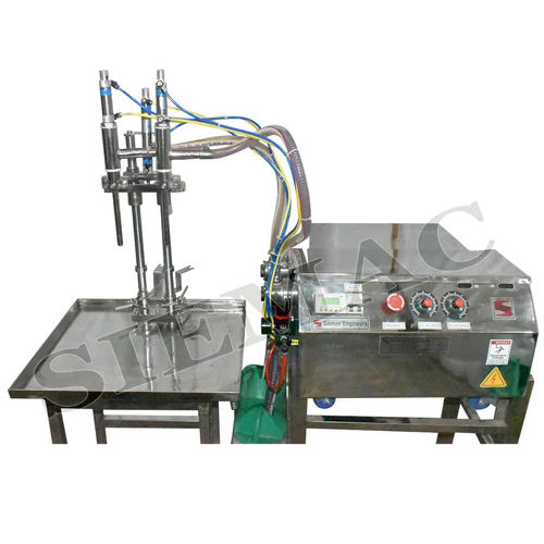 Electric Semi-Automatic Gear Pump Based Paste And Liquid Filling Machine