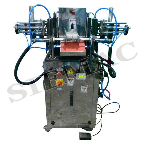 Semi Automatic Both Side Sticker Labeling Machine