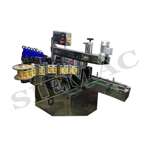 Automatic Flat Bottle Labeling Machine - Application: Industrial