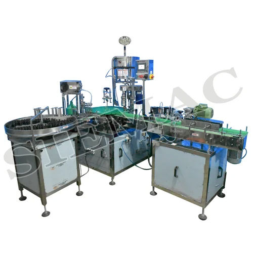 Peristaltic Pump Based Vial Bottle Rotary Automatic Filling Machine