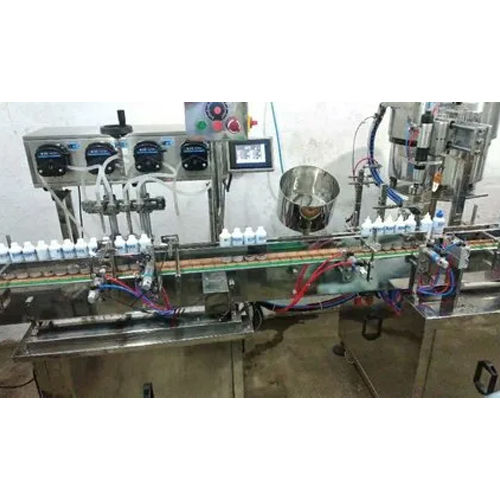 Peristaltic Pump Based Automatic Filling And Capping Machine - Feature: High Performance