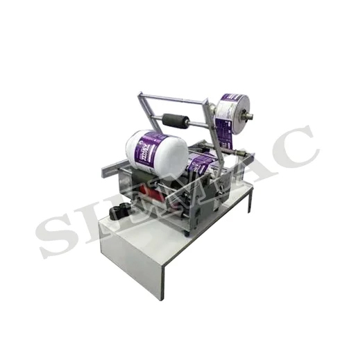 Semi Automatic Jar Sticker Labeling Machine