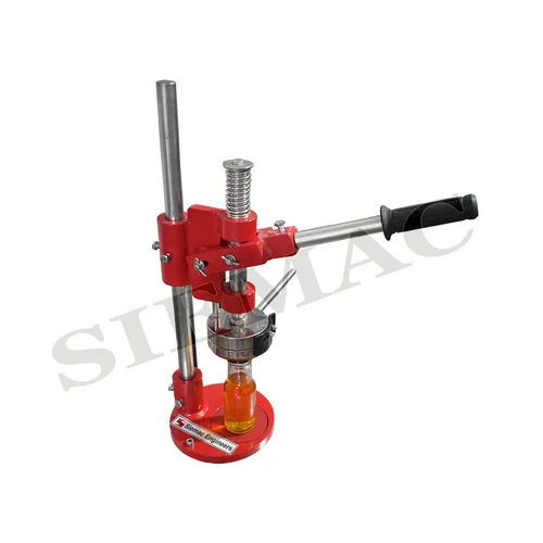 Manual Lug Cap Sealing Machine hand operated