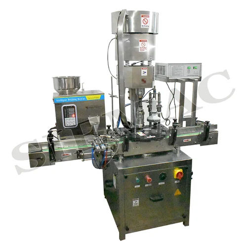 Sepf01 Powder Filling Capping And Induction Sealing Machine - Accuracy: High  %