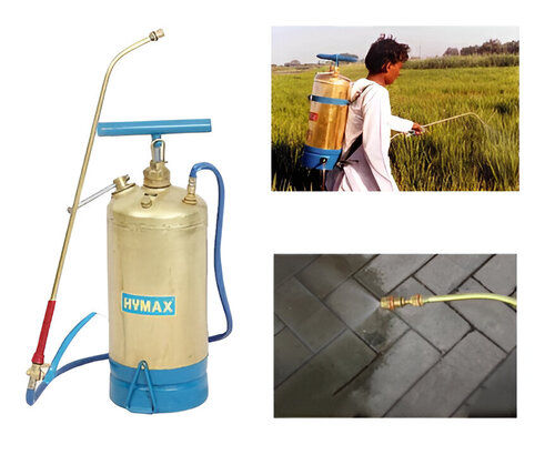 Hymax Hand Compression Sprayer 6 Litre Brass Tank