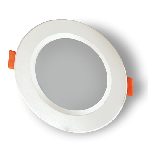 Mini Back Lit Panel Down Light - Color: White