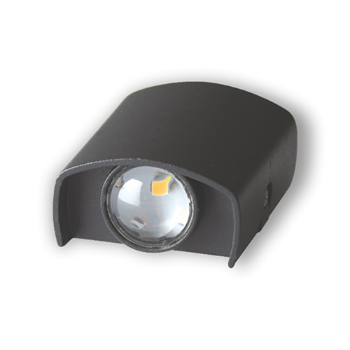 1+1 Wall Washer Light - Color: Black