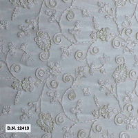 Embroidered georgette fabric wholesale