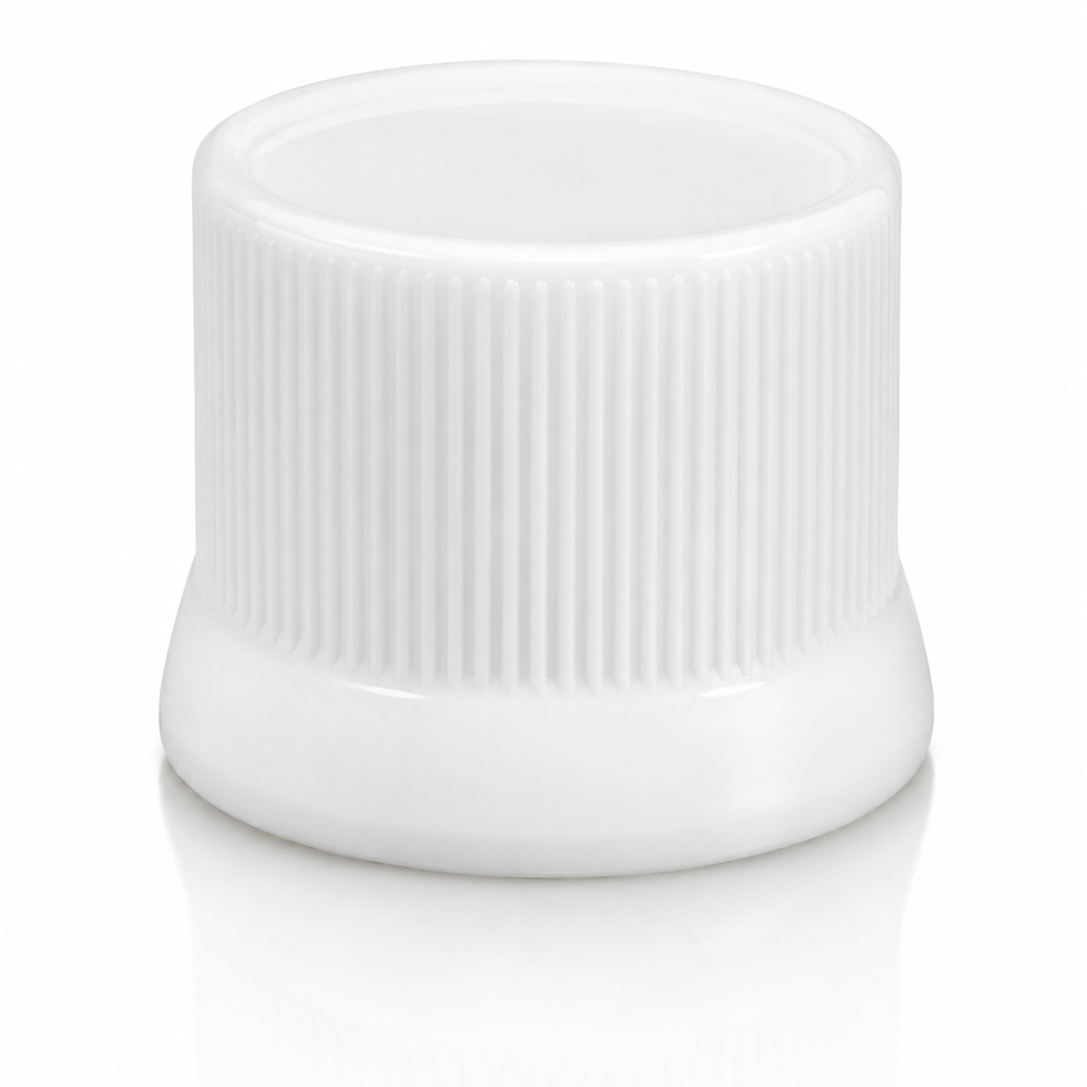 25Mm Sanitizer Bottle Cap - Color: White