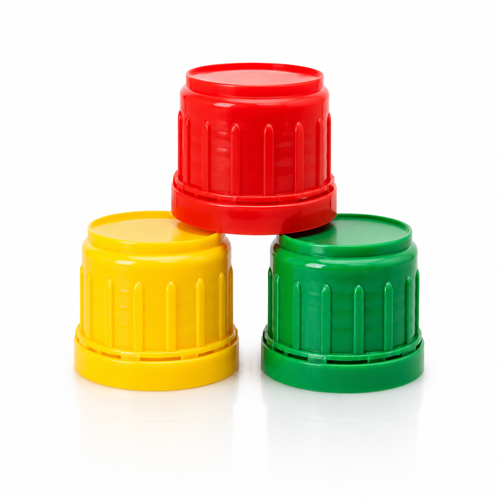 1 Litre Bottle Lock Cap - Color: Red