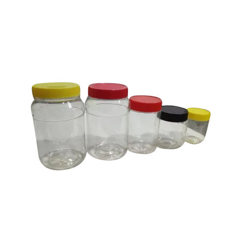 Plastic Peanut Butter Jar - Color: Transparent