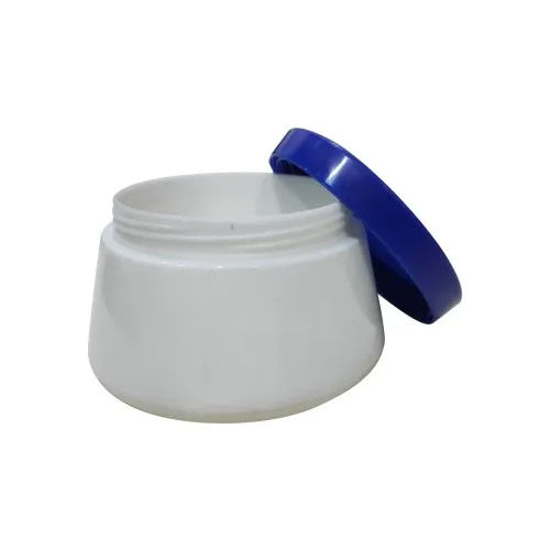 Cosmetic Cream Plastic Jar - Color: White