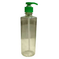 500ml Plastic Pump Bottle - Plastic, 500ml Capacity, Transparent Color | Easy Dispensing Pump, Screw Cap, Durable Design, Warranty Included