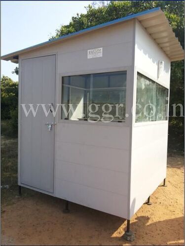 Portable Security Cabin - Color: White