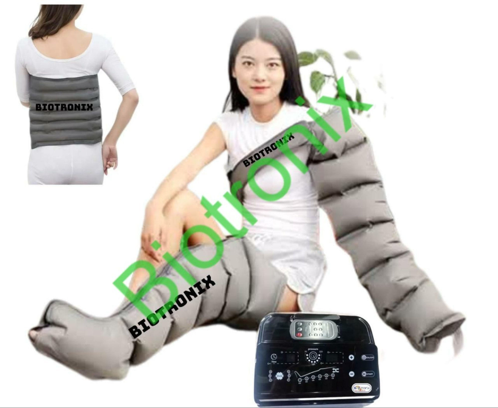 50-60 Hz 20-250 Mmhg Pneumatic Air compression Therapy Machine DVT Pump 6 Chamber, For Hospital