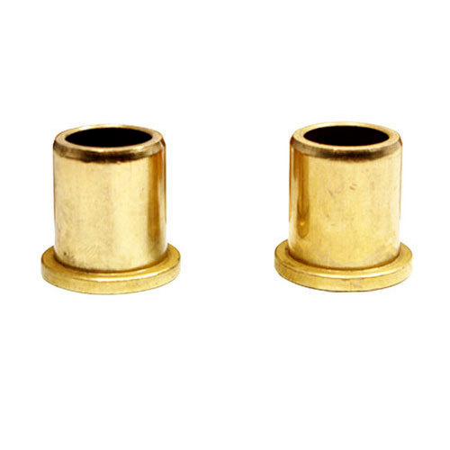 Flanged Sintered Bronze Bush - Finish: Polished