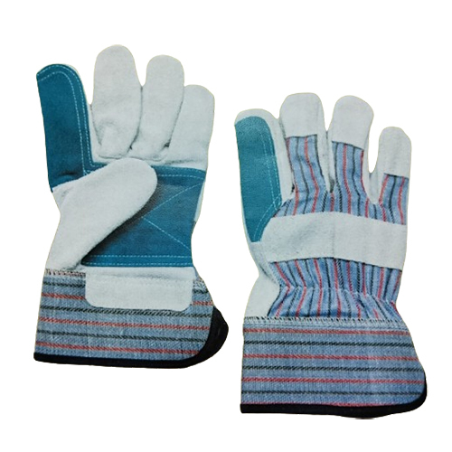 Industrial Rigger Leather Gloves - Color: Multicolour